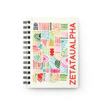 Pattern Spiral Bound Journal